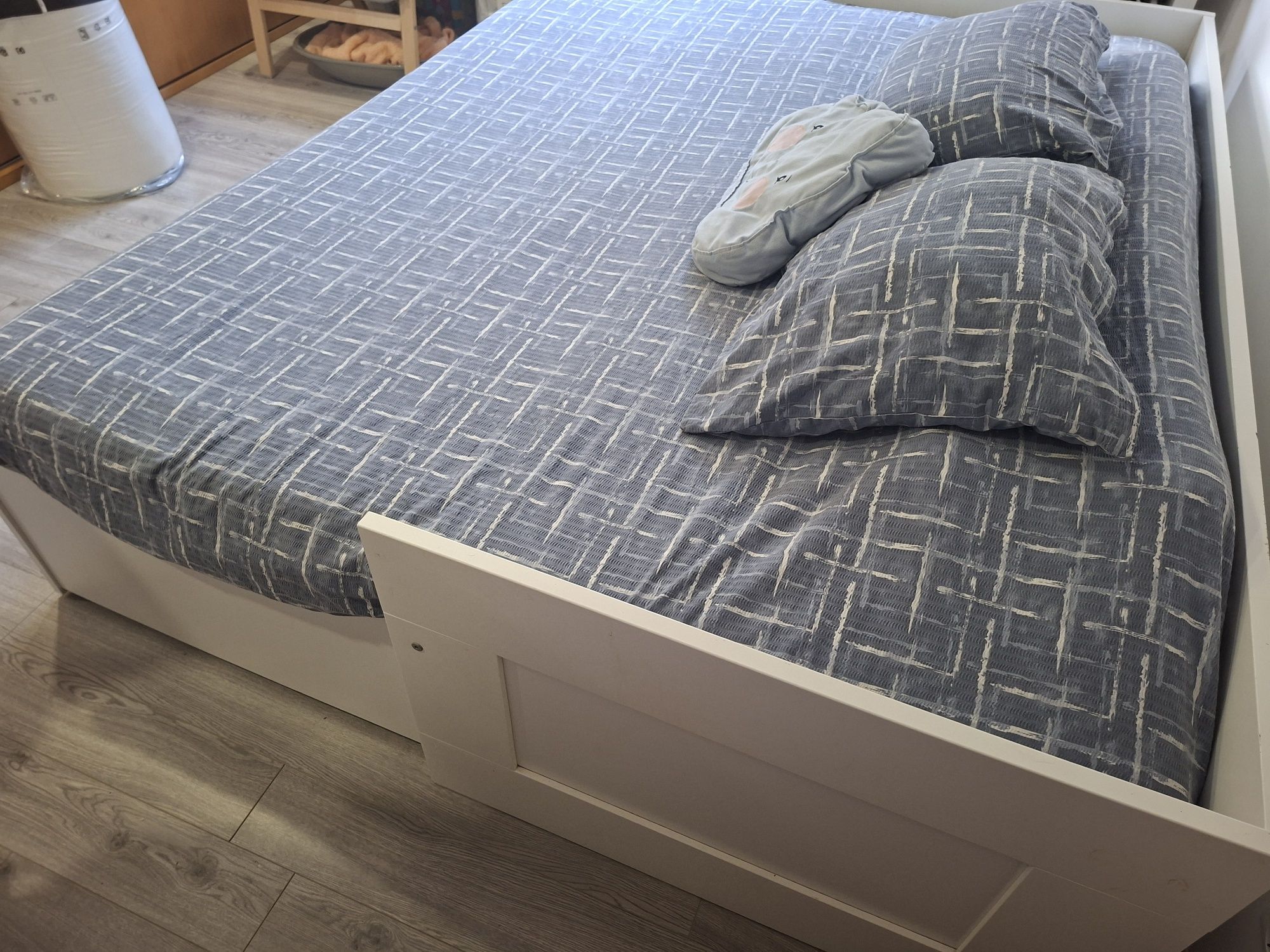 Cama BRIMNES (IKEA) individual/dupla 80x200 cm + oferta de 2 colchões