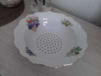 Durszlak naczynie do gotowania na parze porcelana