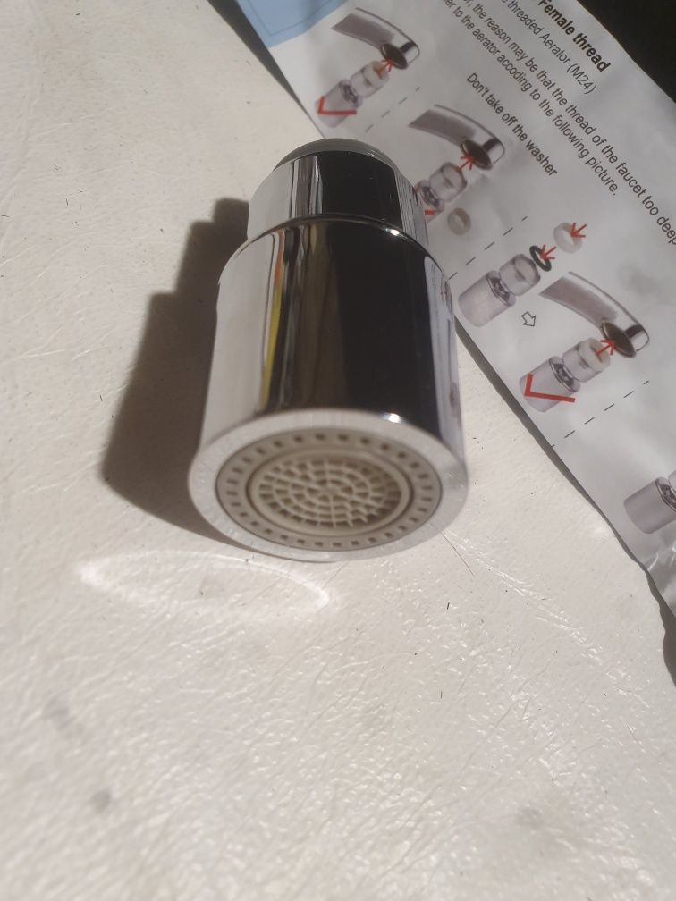 Przedłużka Do Kranu Adapter do kranu,  aerator oszczędzający wodę 360