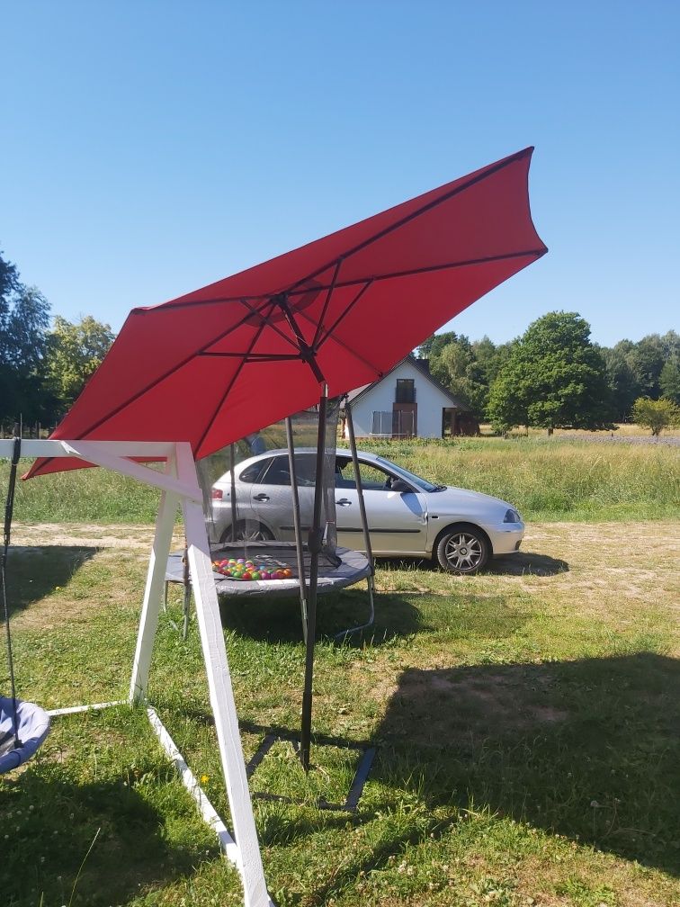 Parasol nowy 3m czerwony