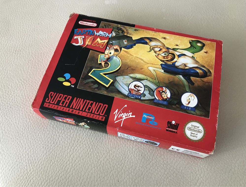 Earthworm jim 2 Super Nintendo Snes