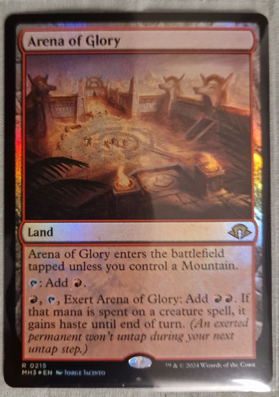 Magic the gathering MTG Arena of Glory foil