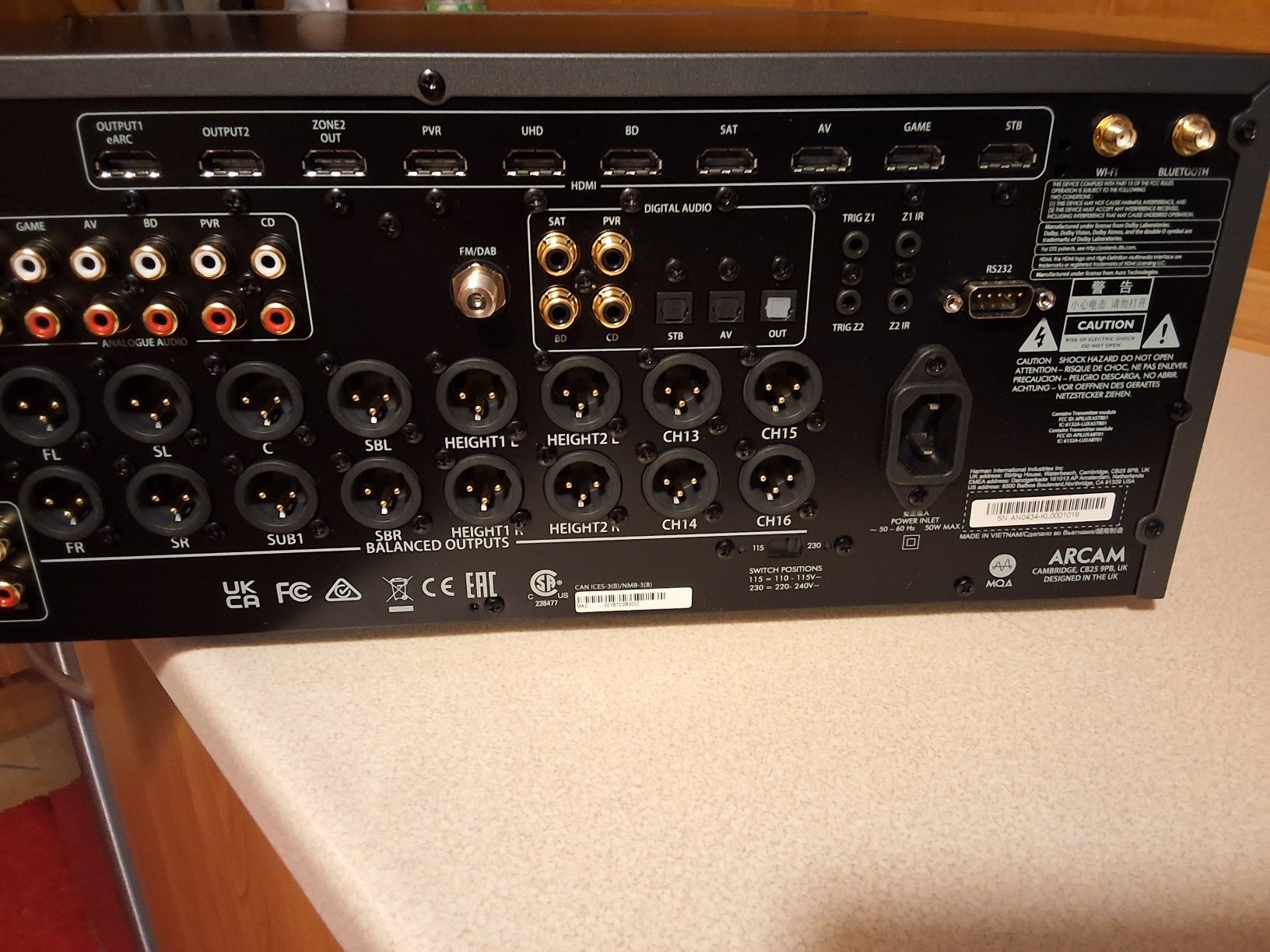Szpredam Home Theatre ARCAM AV41
