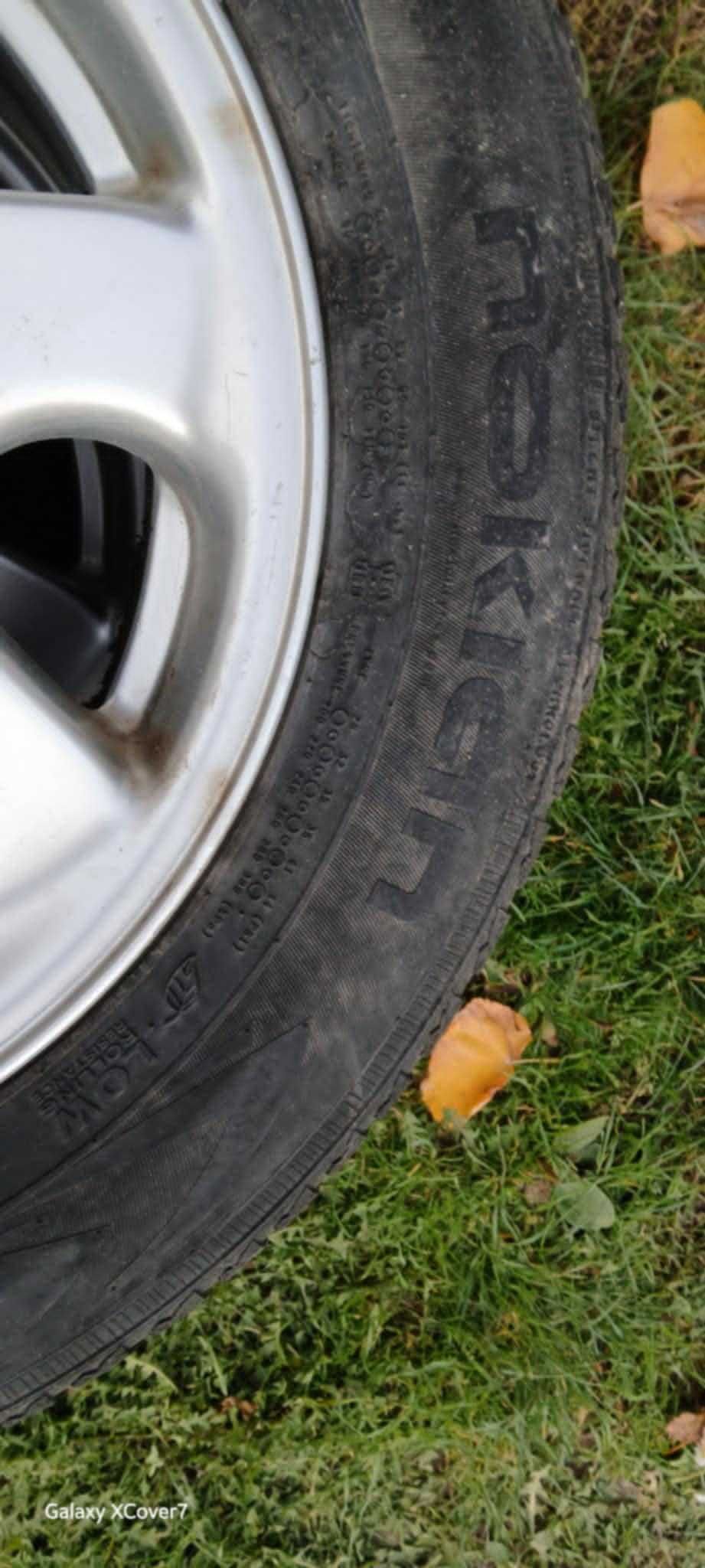 Sprzedam alufelgi koła  4x108 opony zimowe 195/65r15 z Citroena C5 I