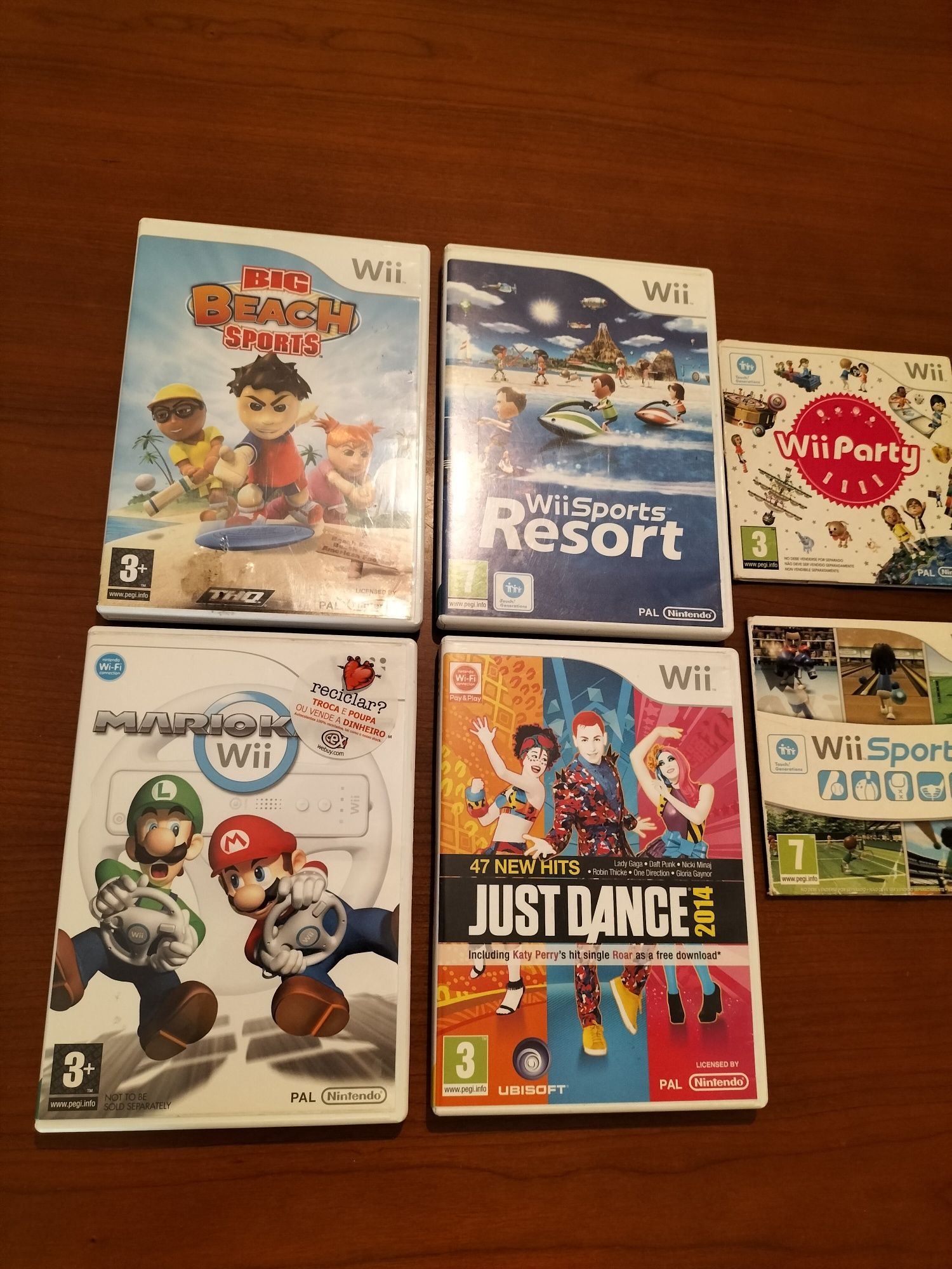 Nintendo Wii Acessórios e Jogos