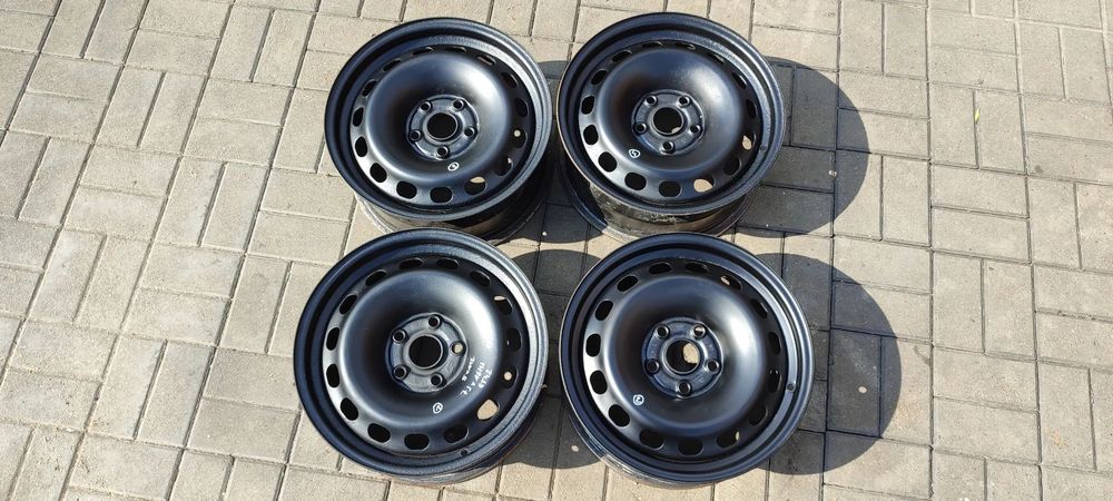 FELGI STALOWE 5x112 7JX16 CALI ET42 VW AUDI SEAT SKODA KOMPLET 4 SZTUKI