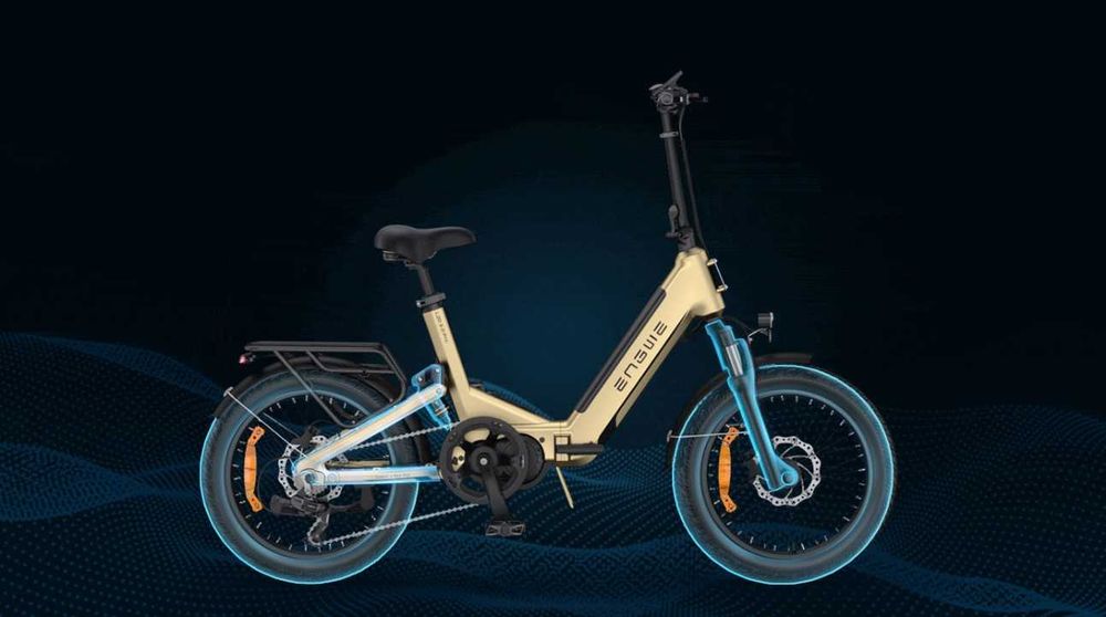 Rower elektryczny Engwe L20 3.0 Boost - składak, do 135 km, dostępny