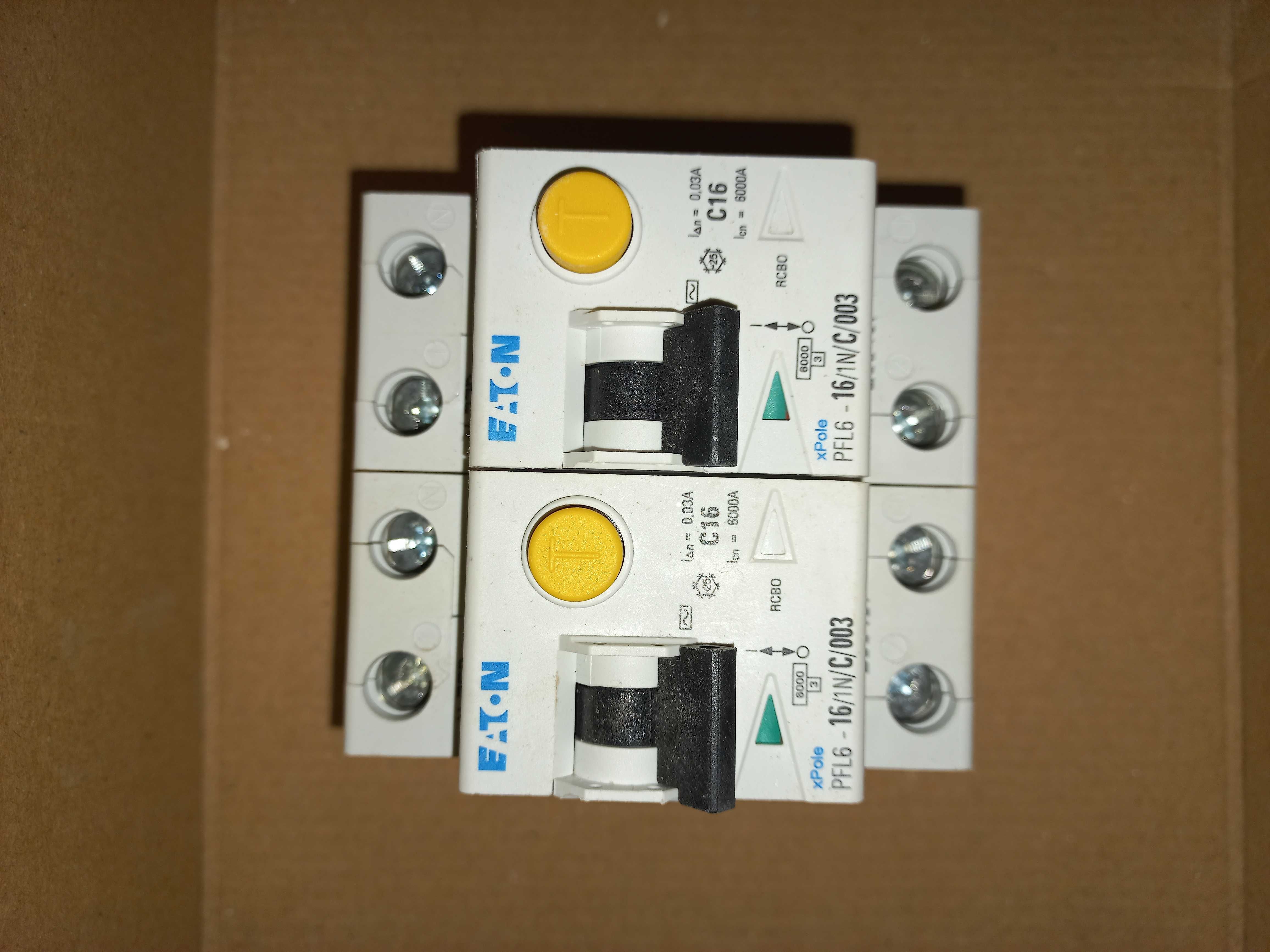Автоматические выключатели, дифавтоматы EATON, зарядное устройство