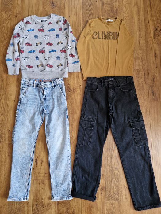 Пакет речей вещей толстовка джинсы рост 134-140см