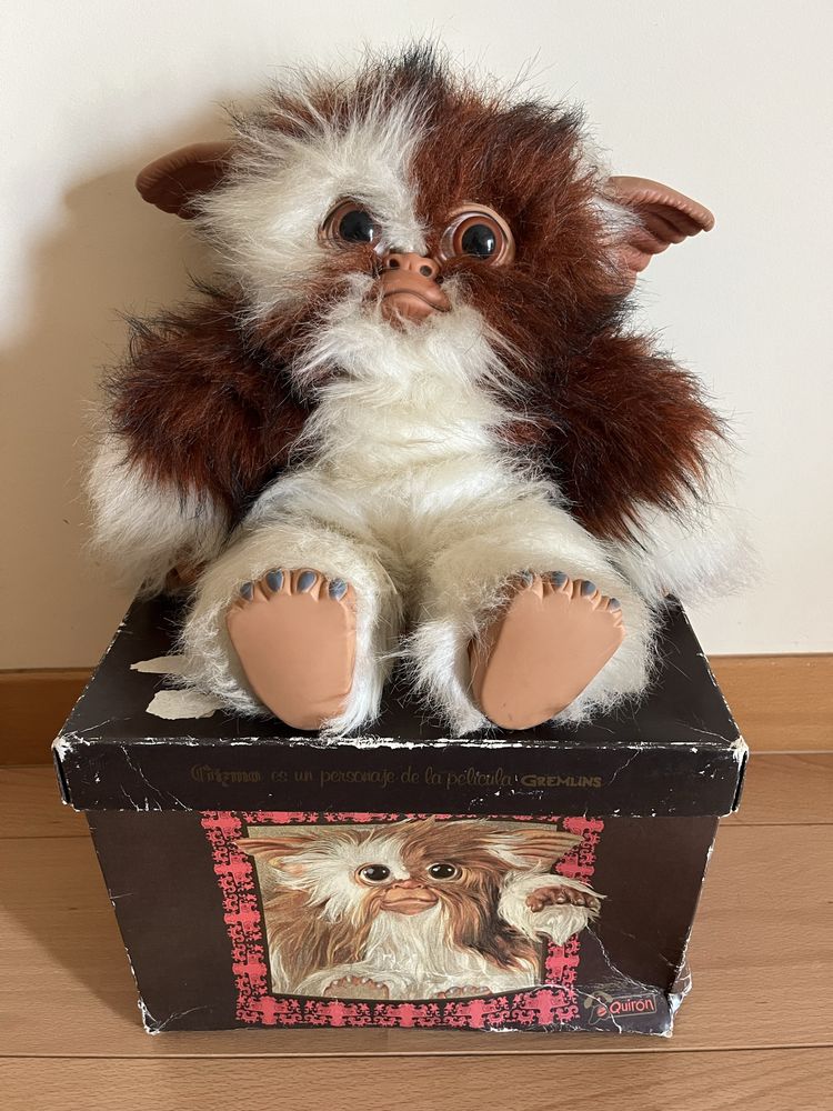 Giszmo Gremlin com caixa, Vintage Raro