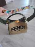 Torebka Fendi zamszowa