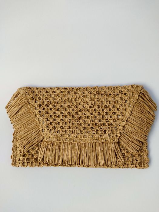 Mala de mão - Necessaire efeito palha •nova|embalada•
