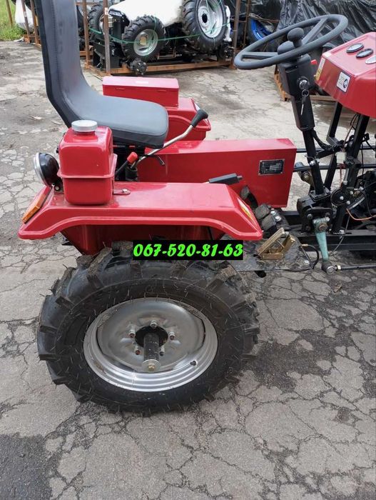 Кращий Мототрактор Кентавр 160ВN плав. гідравліка Насос від мотора