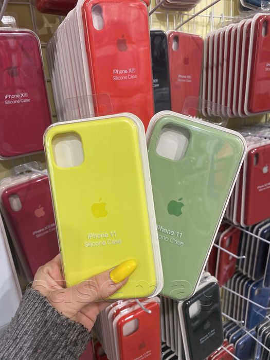 Силіконовий чохол iPhone 12 (Pro)Max) Silicone case айфон 12 про макс