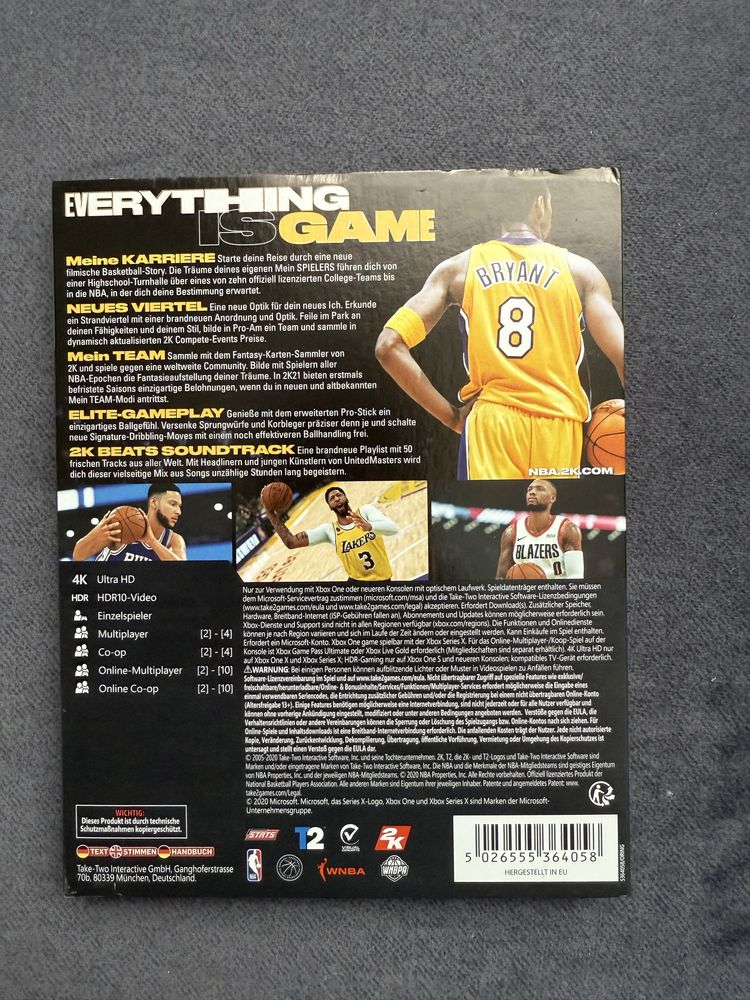 NBA 2K21 Mamba Forever Edition