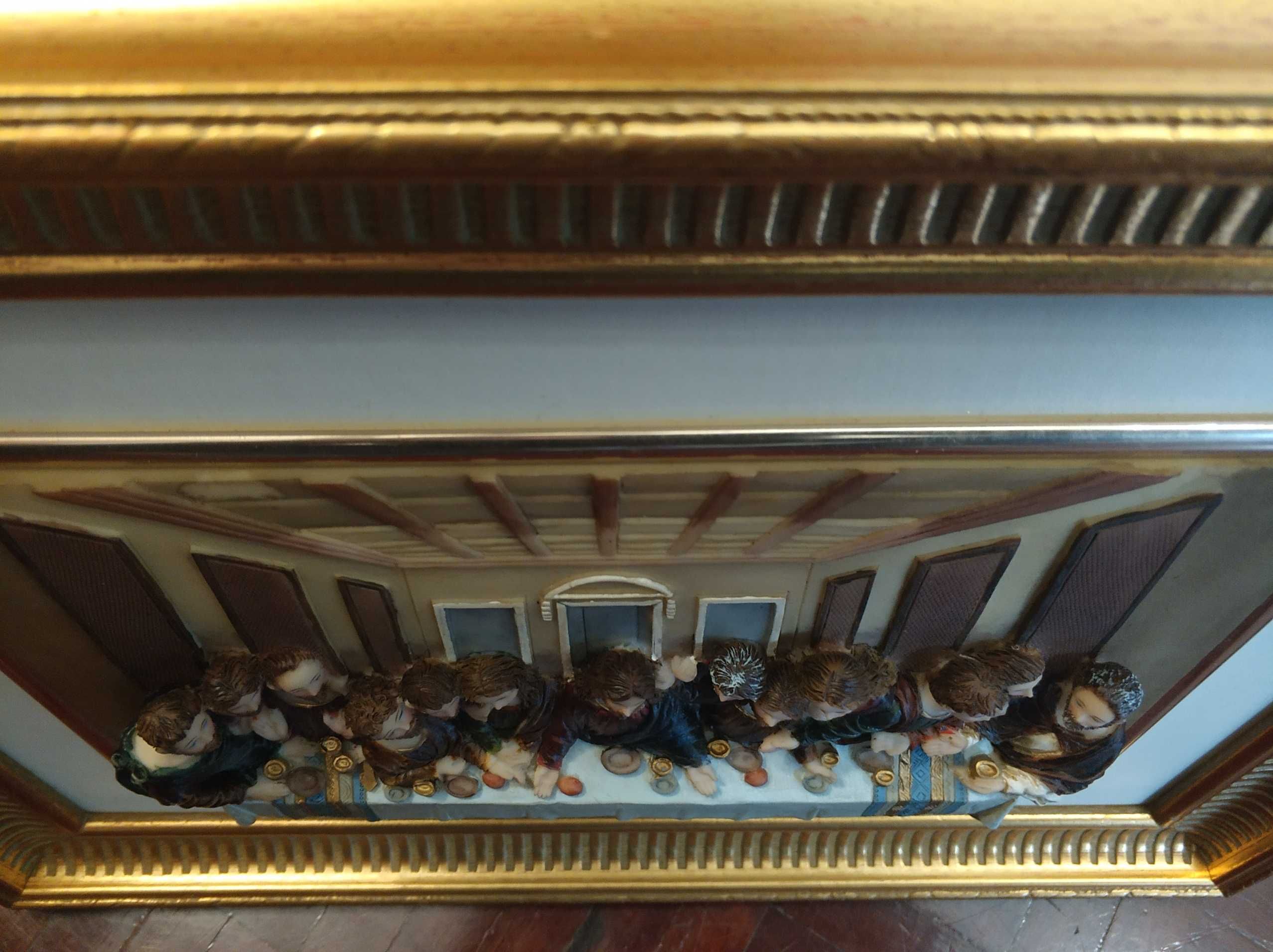 Quadro "Última Ceia de Cristo" em Marfinite