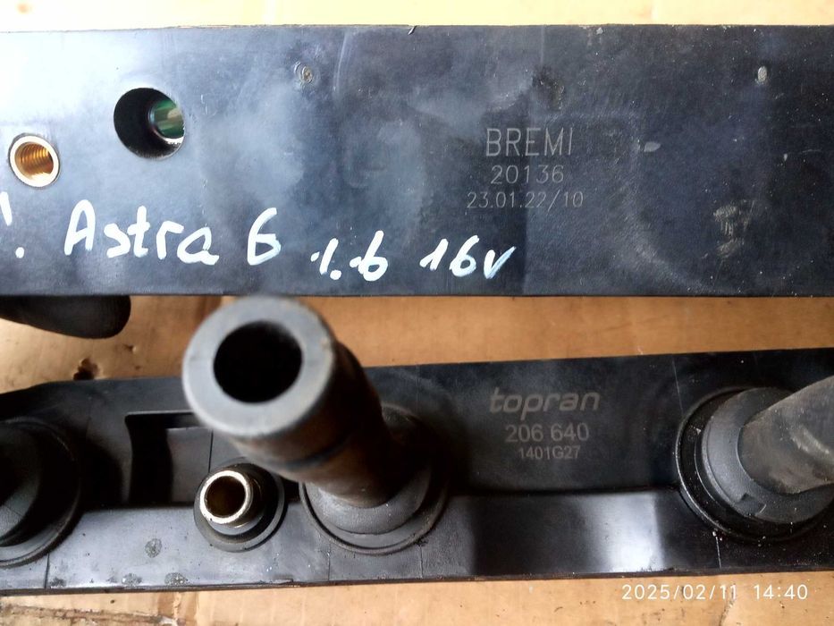 Котушка Модуль запалювання ASTRA G VECTRA B ZAFIRA A 1.4 1.6 16V
