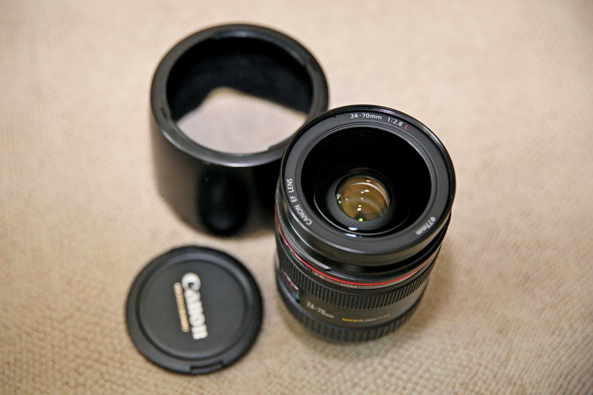 Lente Canon EF 24-70 mm f/ 2,8 USM