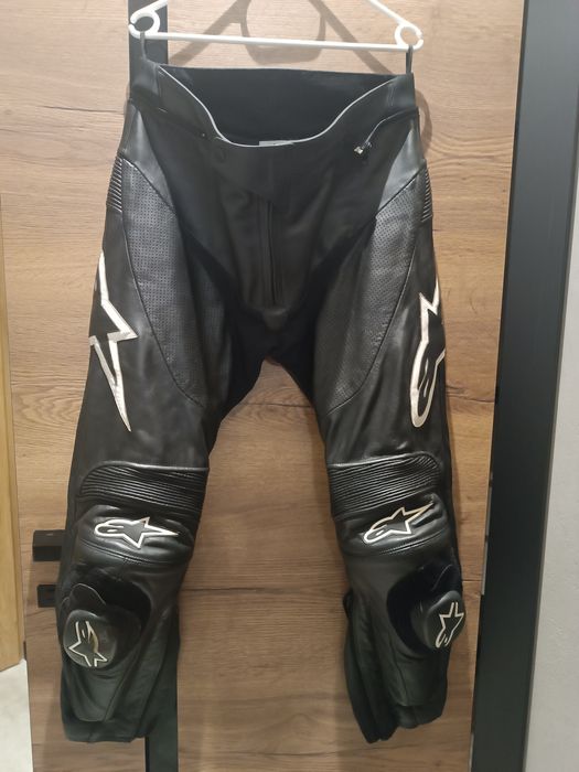 Spodnie skórzane Alpinestars Track r.52,Idealne,Slidery nowe gratis