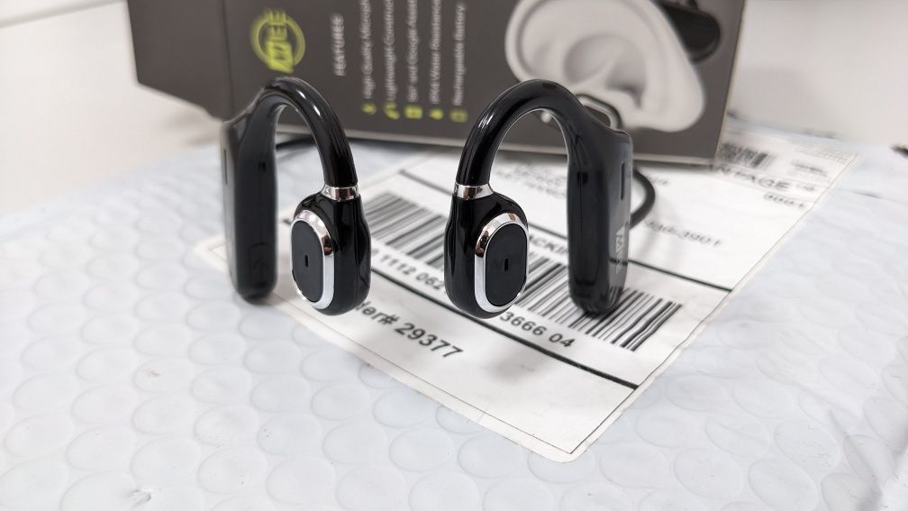 MEE audio AIRHOOKS open ear wireless sports headphones