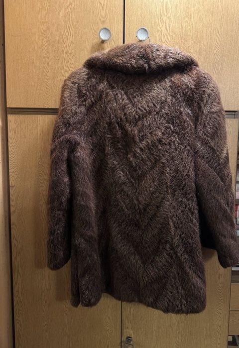 Kurtka Futro Naturalne PRL Niemieckie