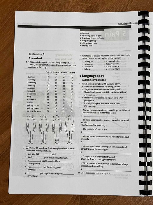 Oxford English for Careers Student's Book Nursing 1