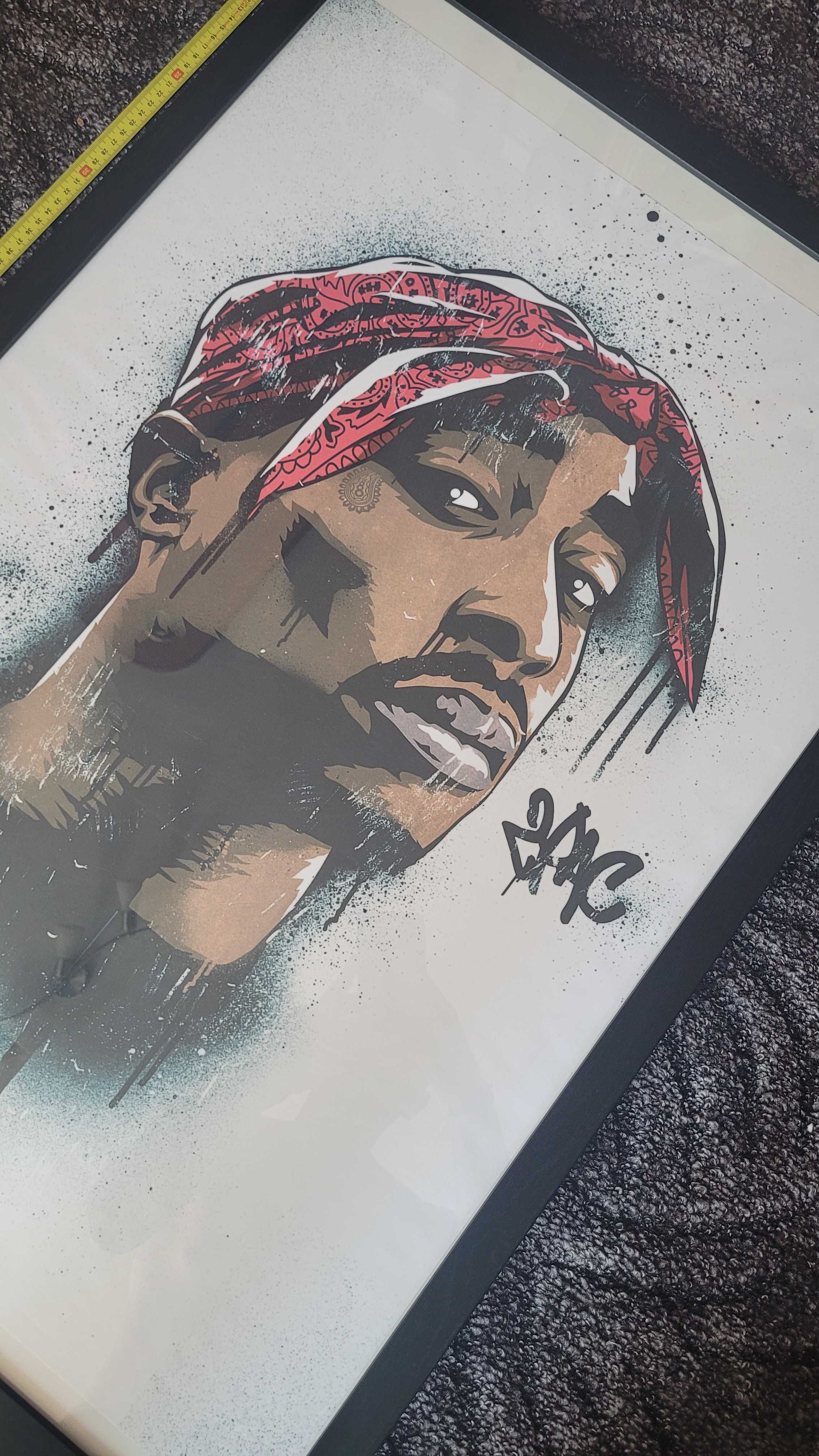 Tupac Shakur, The Notorius Big, N.W.A i inne - Obrazy na płótnie