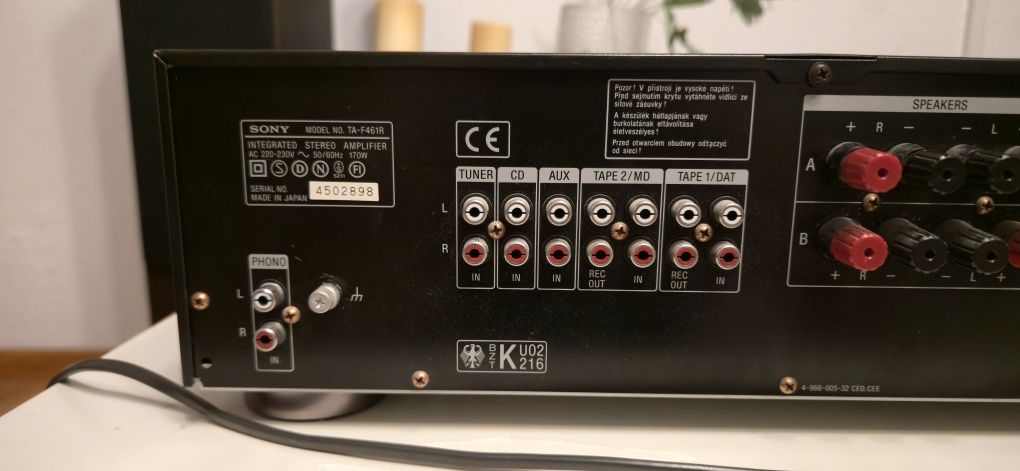 SONY TA-F461R wzmacniacz