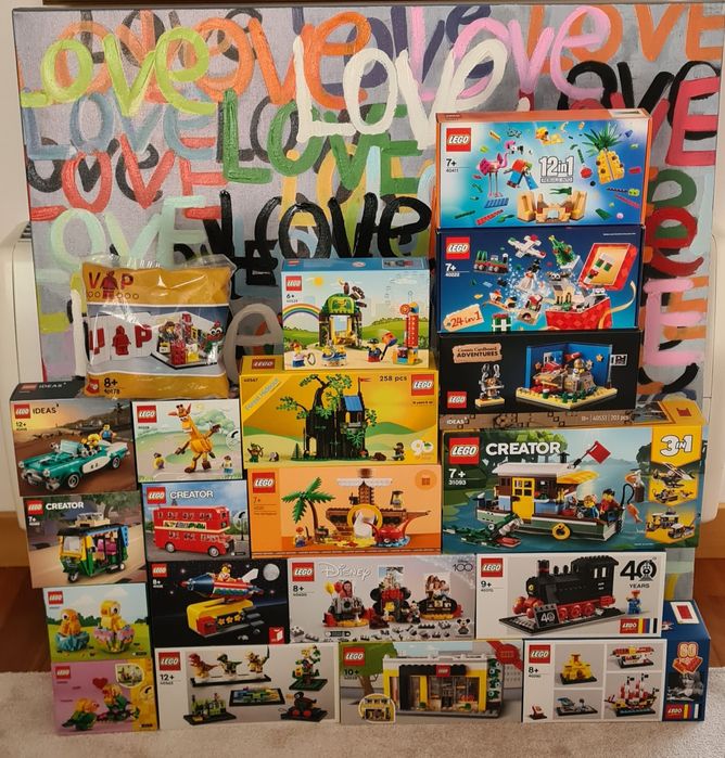 Lego GWP Series Limitadas e outros modelos. Todos Selados.