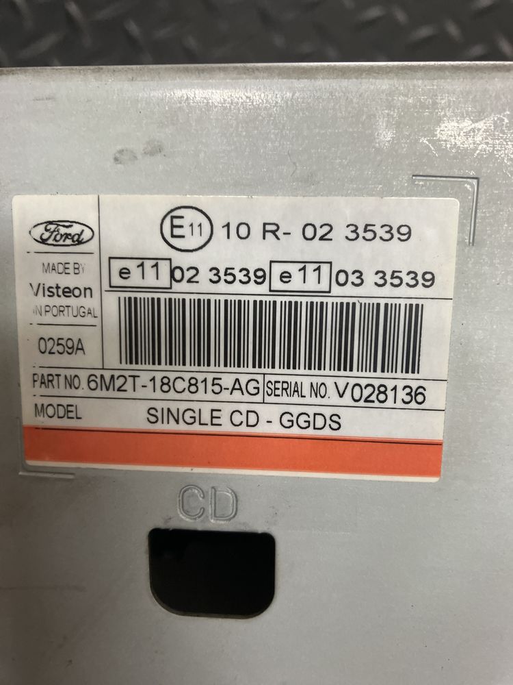 Ford Galaxy MK2 Mondeo MK4 - radio