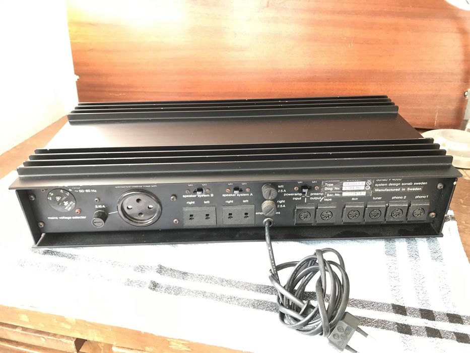 Aplificador Sonab P4000