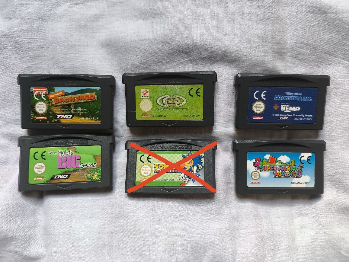 Vários Jogos Gameboy Advance