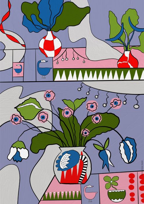 Plakat Siedem kwiatow
