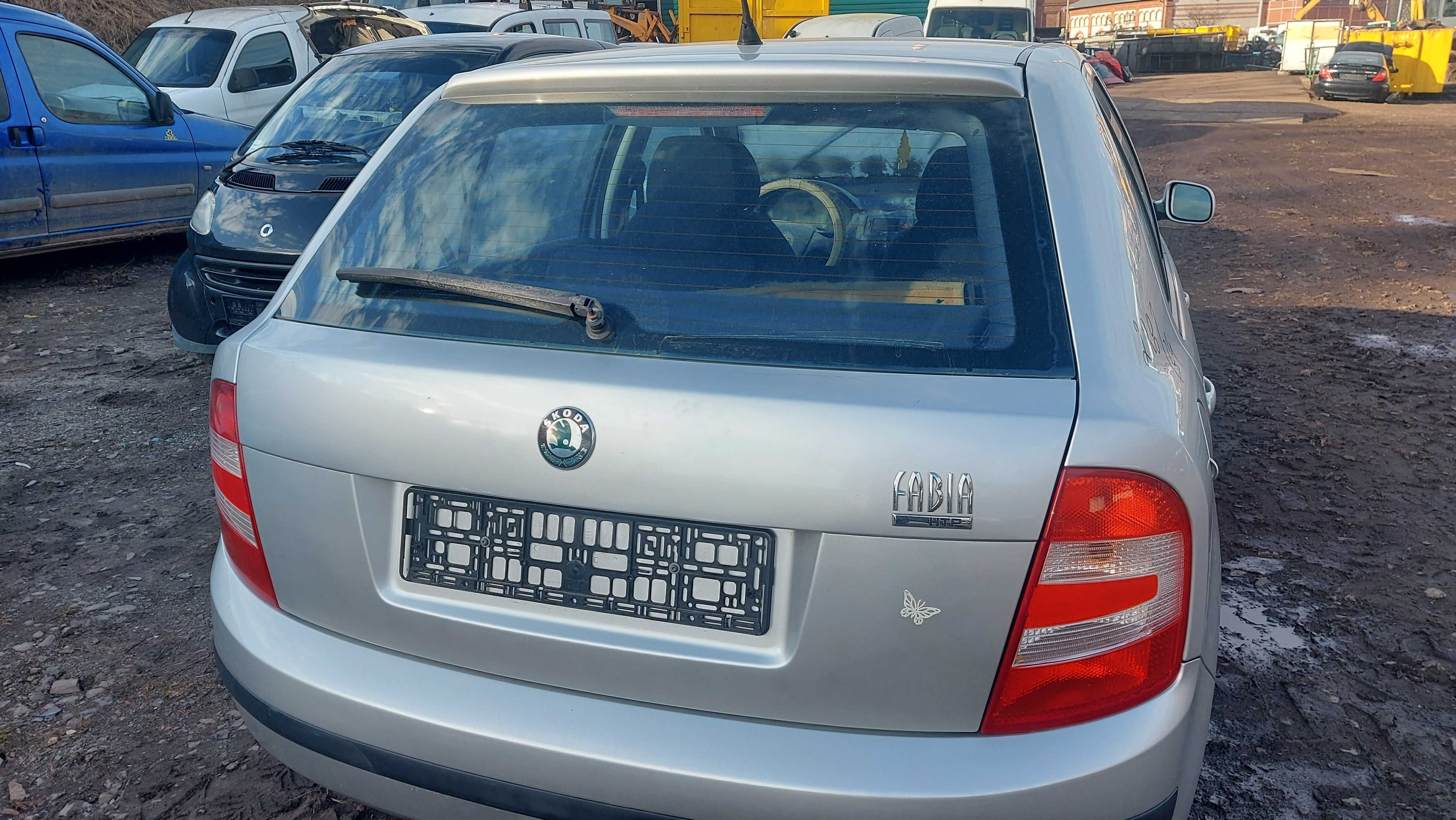 Skoda Fabia I Lift klapa tylna srebrna HB FV części/dostawa