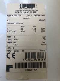 Разборка газового котла Ferella C-30 Mel ( по запчастям)
