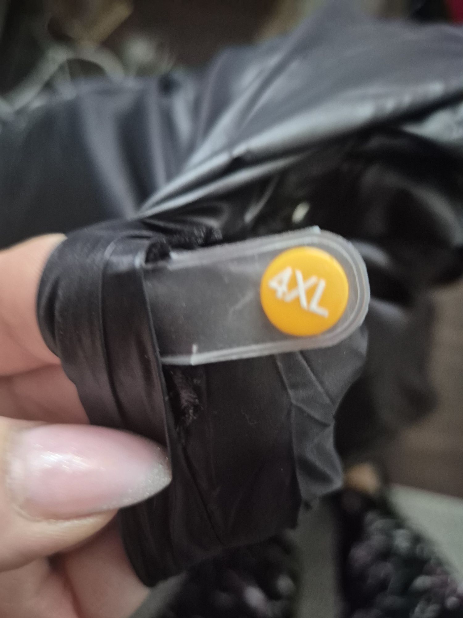 Damska puchowa kurtka roz 4XL