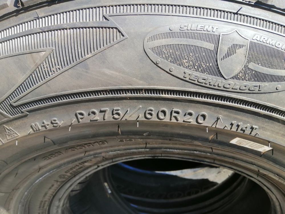 Автошини 275/60 R20 колеса з Німеччини літо зима склад