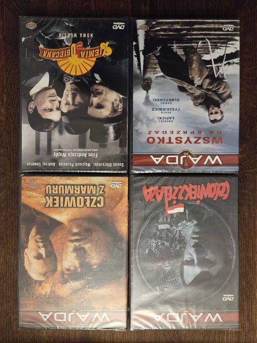 Diamentowa Kolekcja Andrzeja Wajdy - 7 filmów DVD - komplet w pudełku