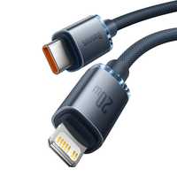 Kabel Baseus Crystal Shine USB Typ C - Lightning 20W, 2m