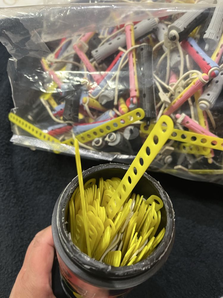 Bigoudis para cabeleireiro + acessorios