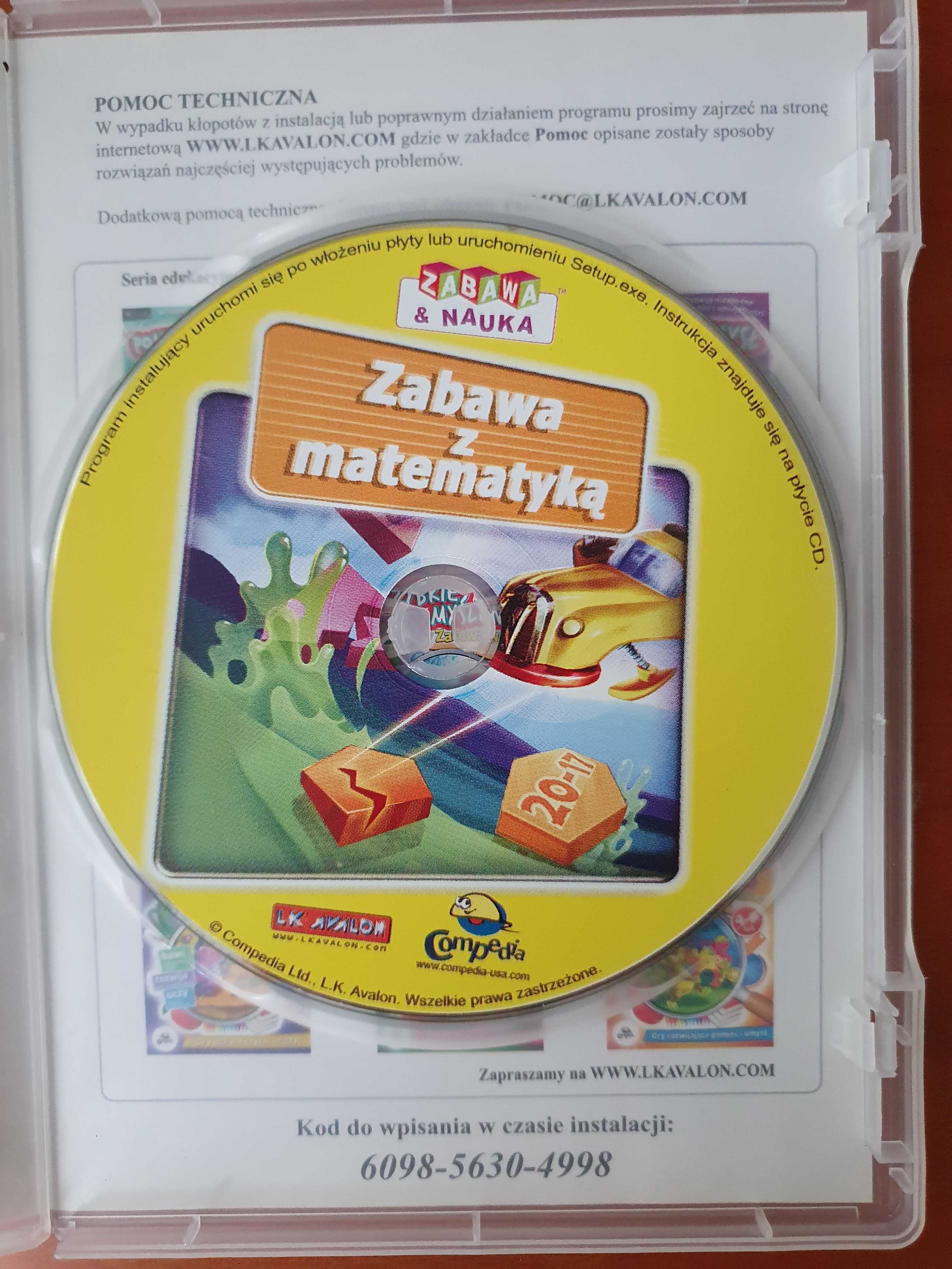 Matematyka - zabawa i nauka - gra edukacyjna na PC