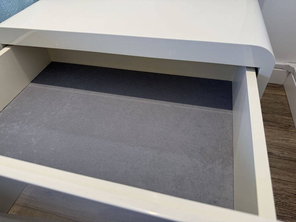 Móveis Quarto Casal Lacado (cama + comoda + colchao emma)