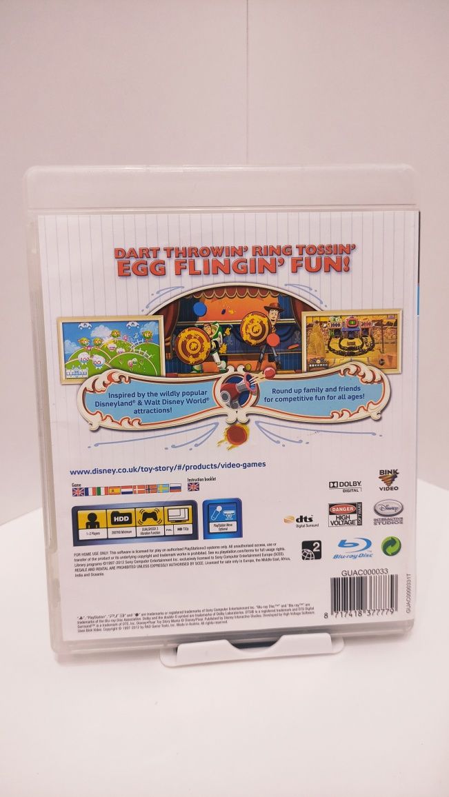 Toy Story mania PS3 Playstation 3 dla dzieci