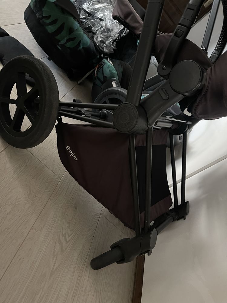Cybex wozek 3 w 1 komplet birds of paradise