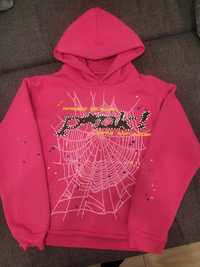 Sp5der spider bluza różowa streetwear drip