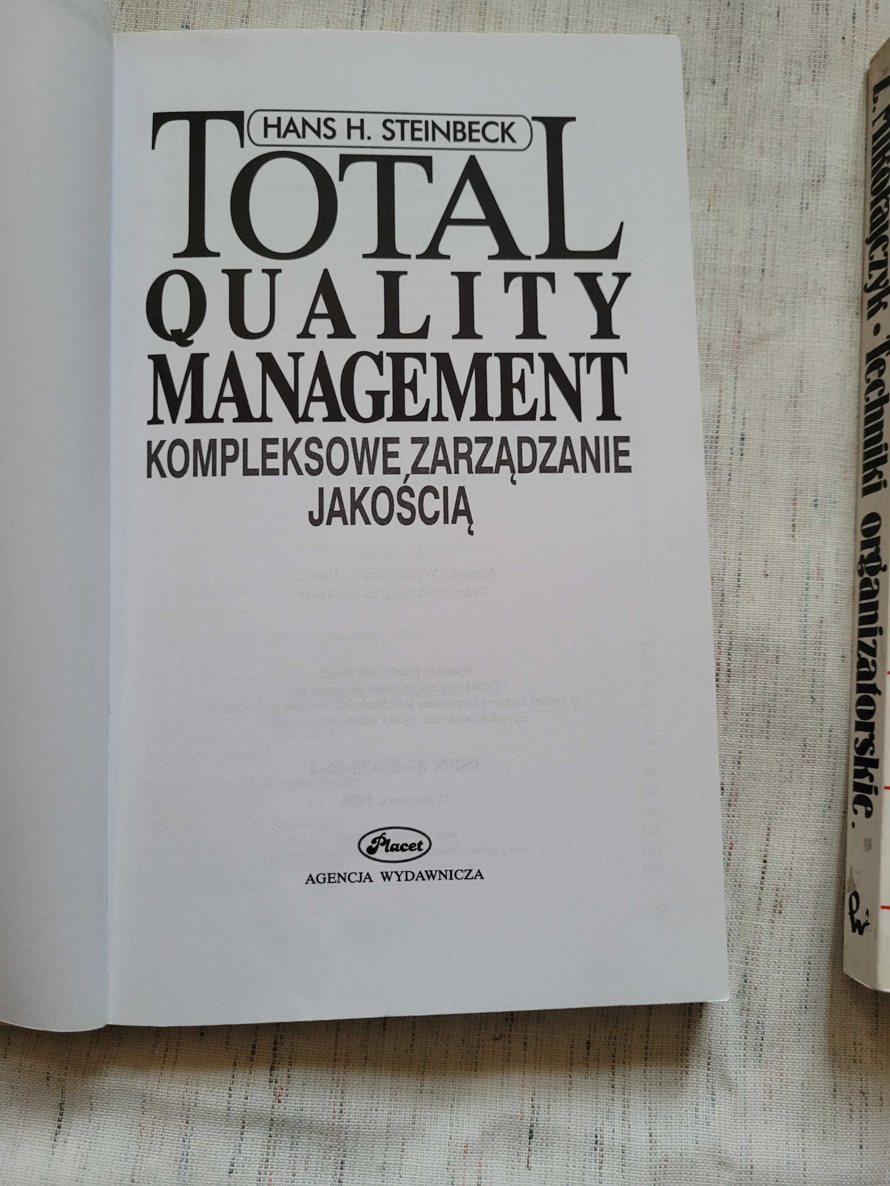 Zarządzanie jakością, Techniki organizatorskie - zestaw książek