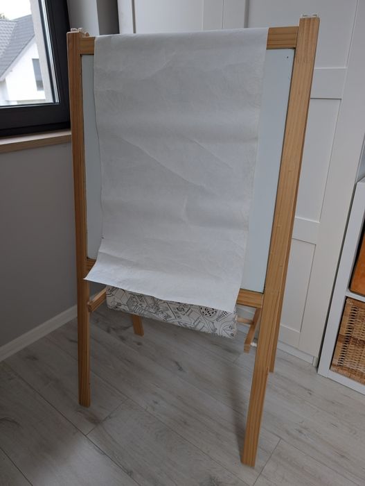 Tablica edukacyjna zmywalna kreda Ikea Mala sztaluga