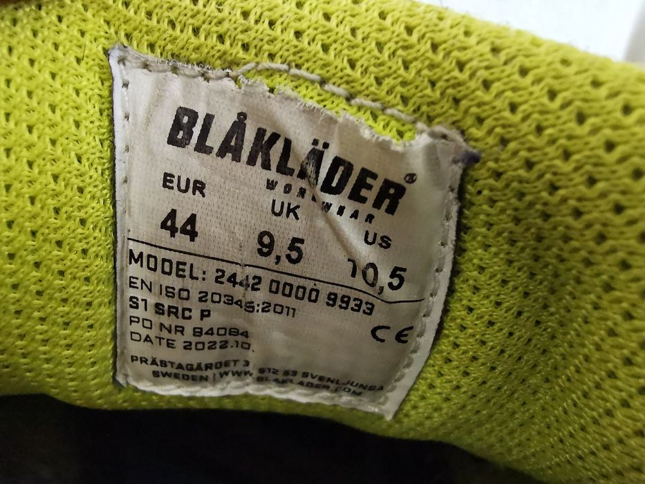 Blaklader Cradle Boa buty ochronne robocze 44