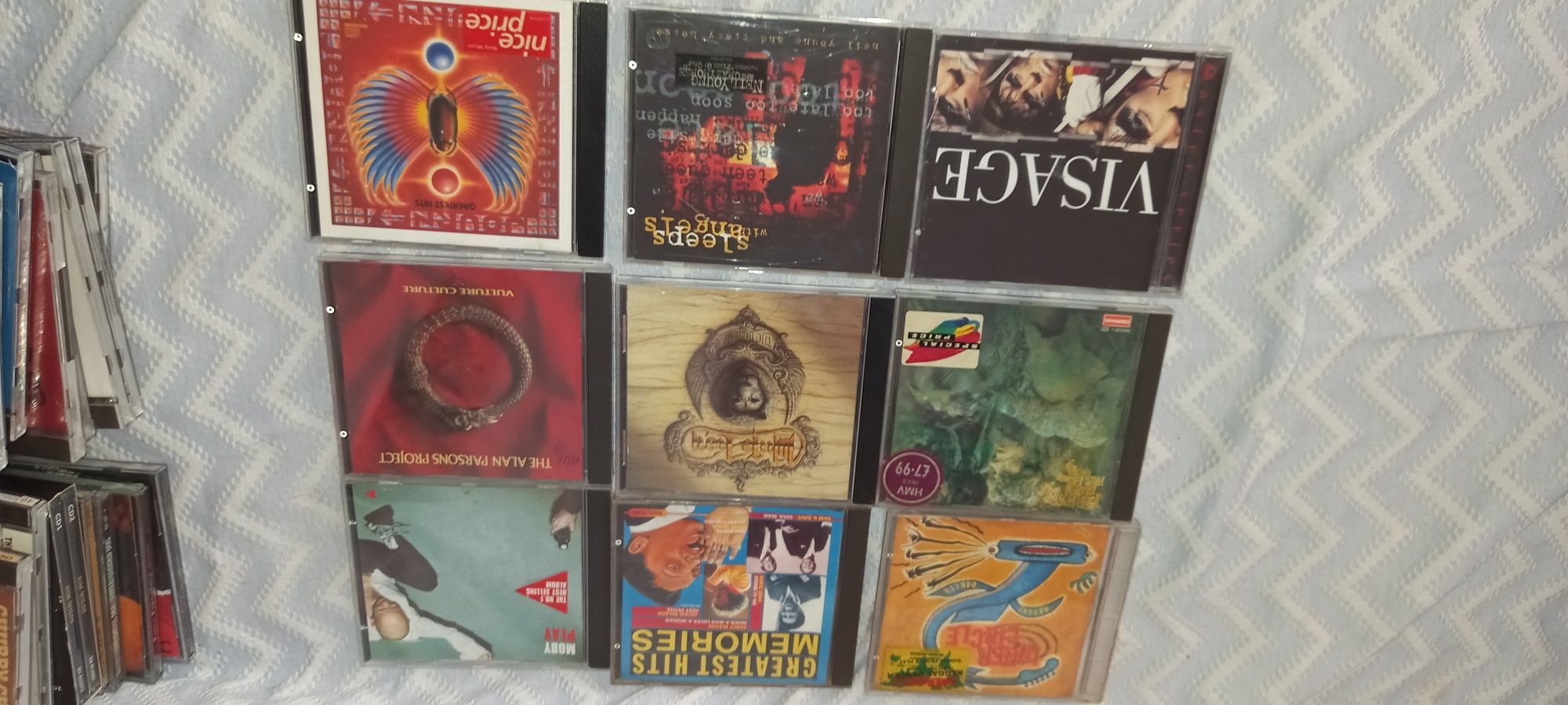 Cd's vários tipos de música