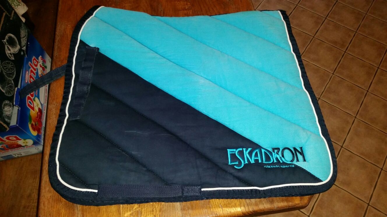 Eskadron Polo Pad DL Two Tone Navy Capri